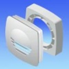 VECTAIRE 10cm WHITE WINDOW KIT to suit X-MART/XM10 FANS, XMWK10/4
